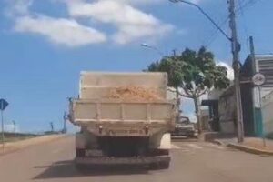 caminhão – denúncia Lajeado – agoranovale