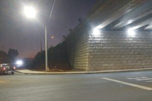 Iluminação no viaduto RS-130 Lajeado -agoranovale-lajeado