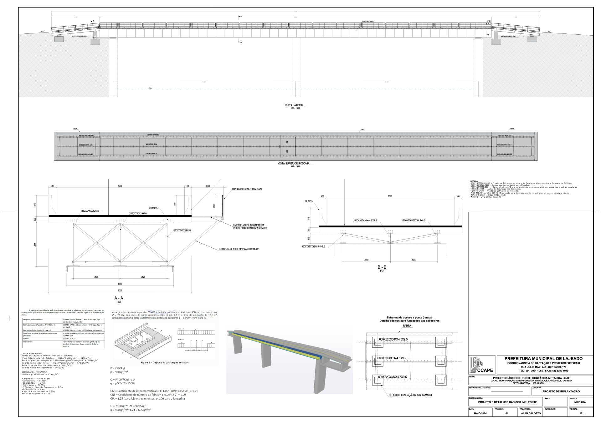 Projeto nova ponte