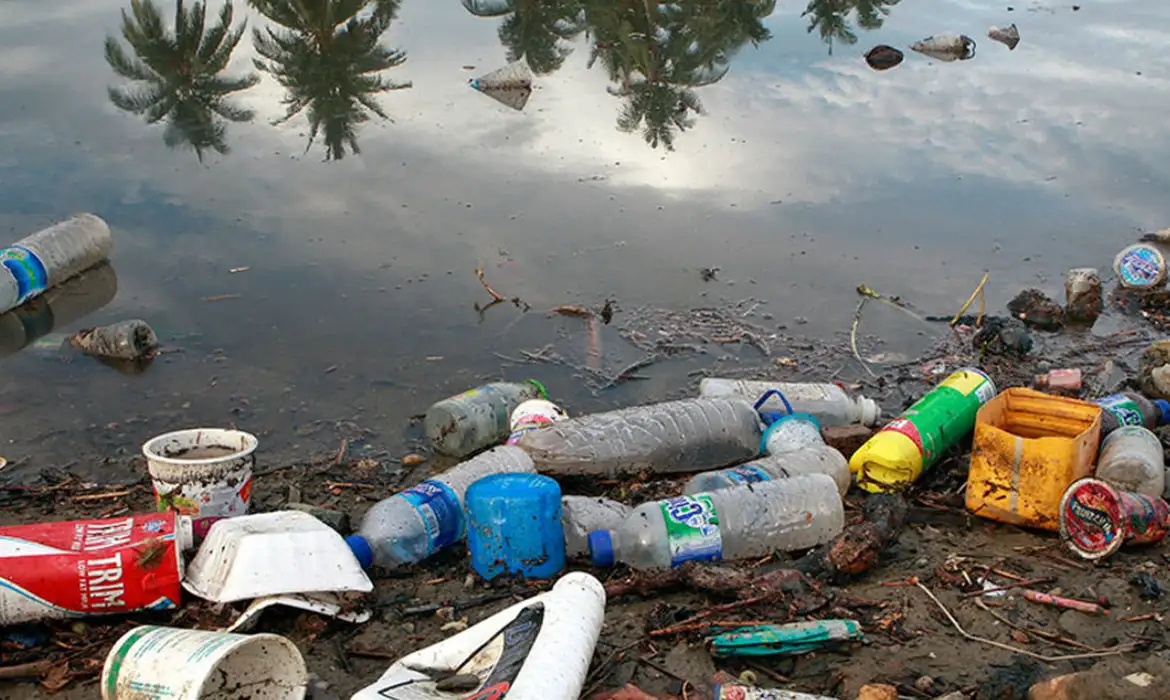 lixo mar poluição – ONU