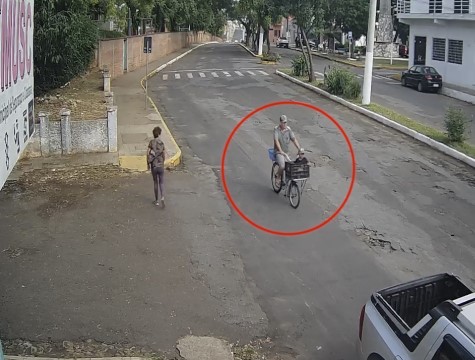 Theo ponte menino são gabriel Câmera de vigilância