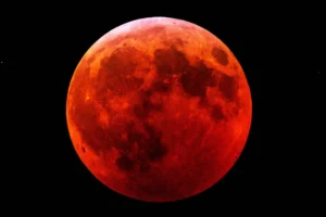 eclipse lunar lua de sangue agora no vale
