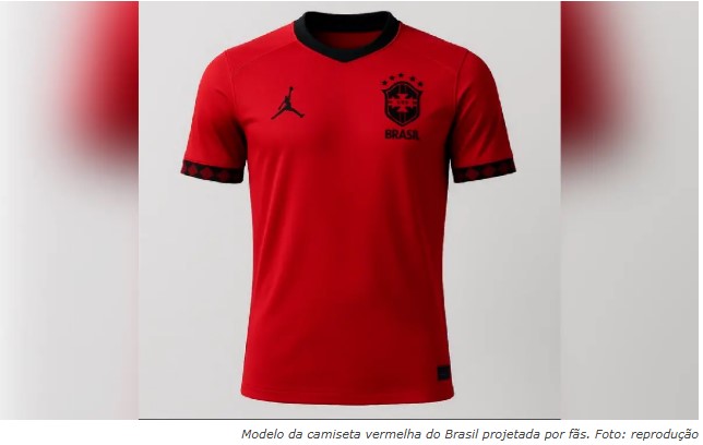 Proposta da seleção brasileira usar na Copa 2026 segundo uniforme com ...
