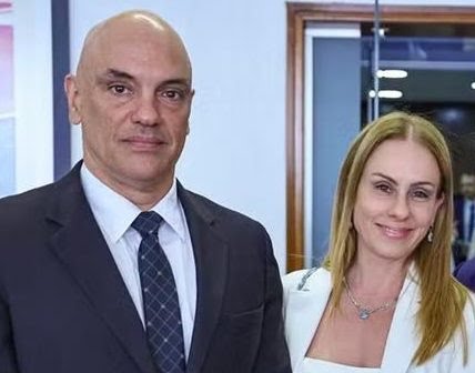 moraes e esposa