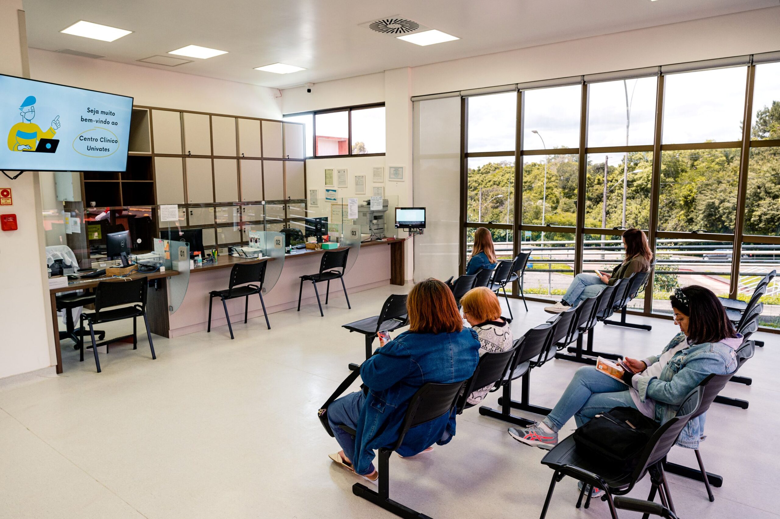 2) Recepção do Centro Clínico – Crédito – Mateus Scheibel