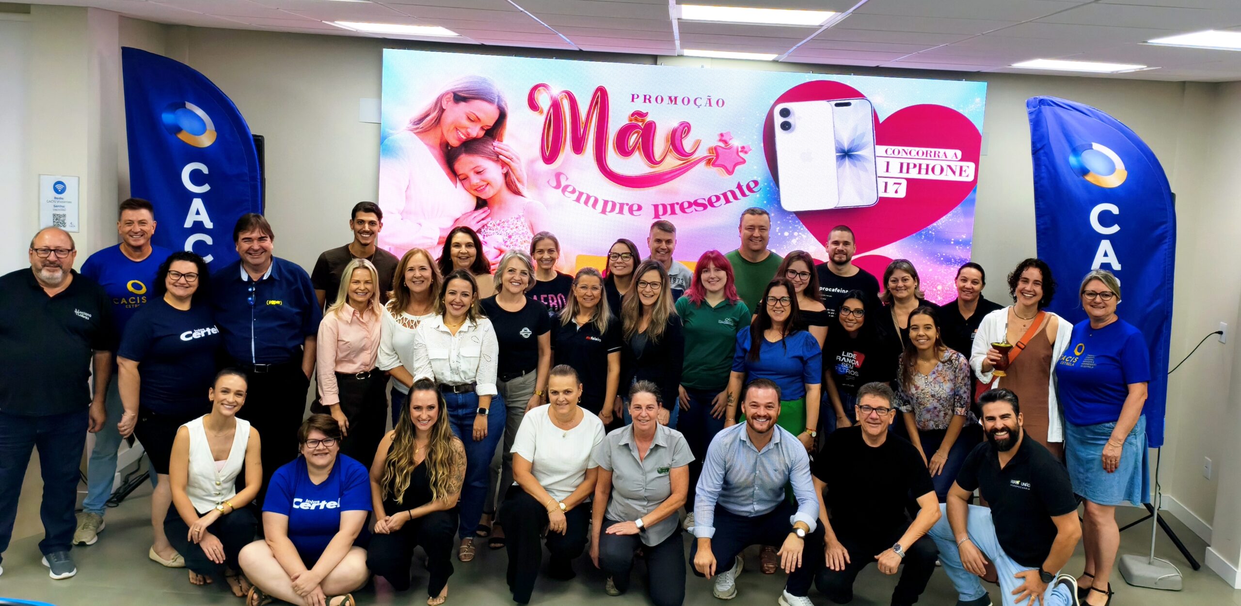 Campanha Mãe sempre Presente – lançamento – (1) lojistas