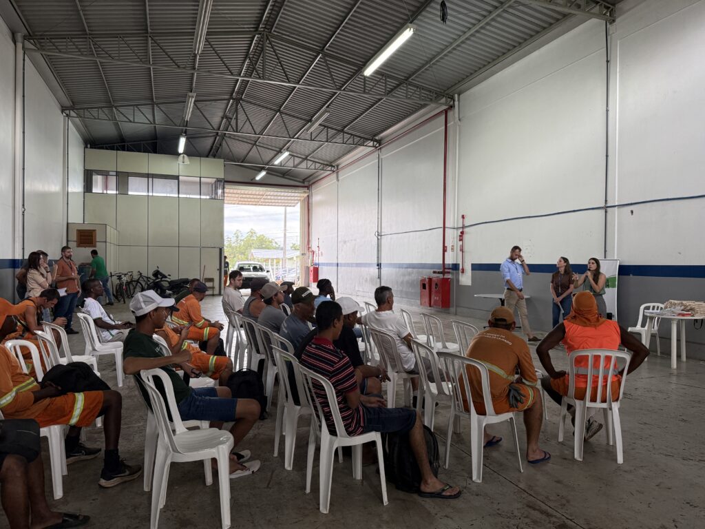 Treinamento resíduos lixo Lajeado
