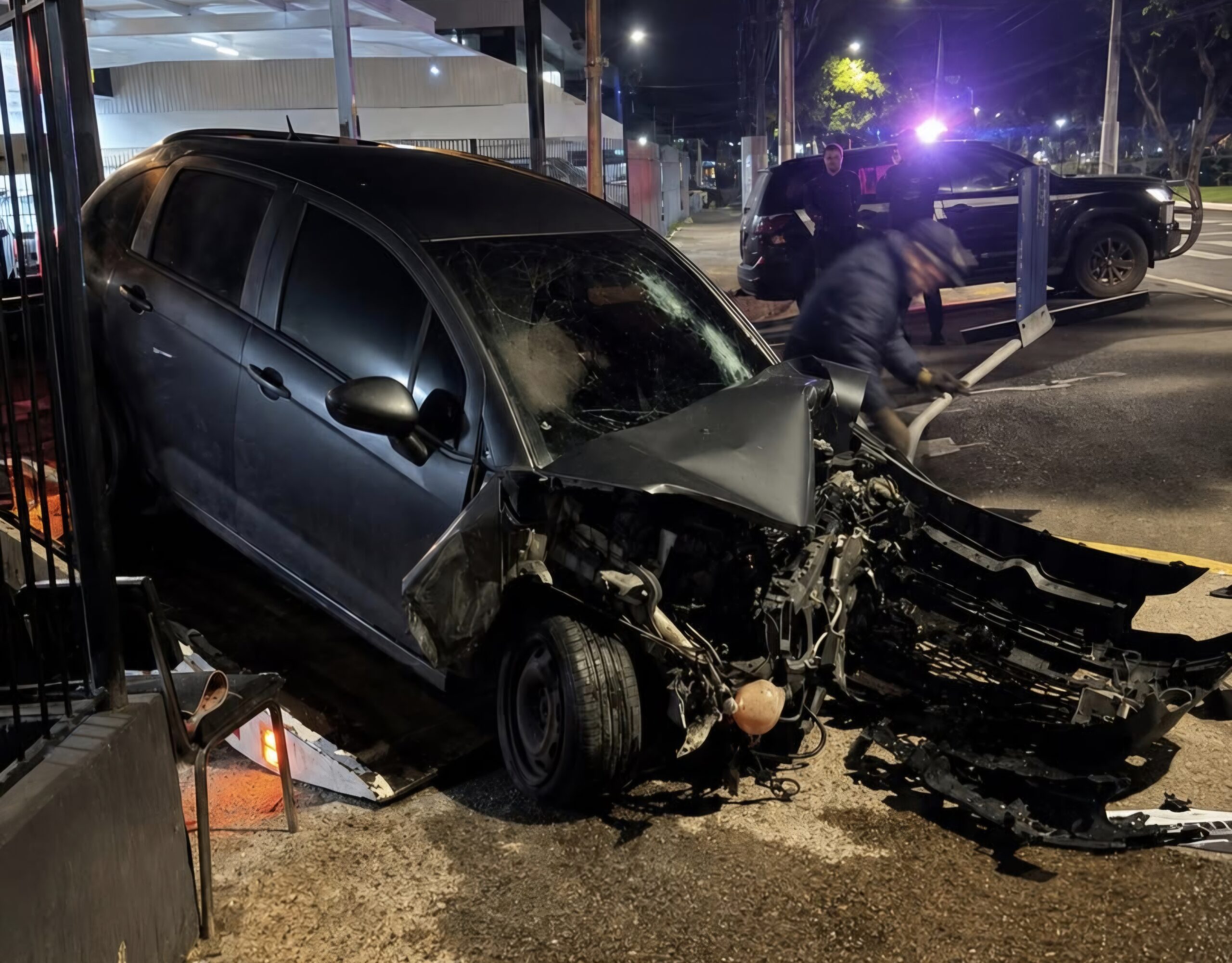Acidente policial poam