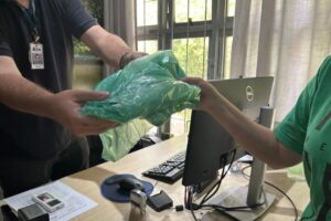Distribuição de sacolas 2