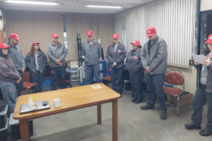 Equipe da 5EC Engenharia – projeto de eficiência energética RGE CPFL