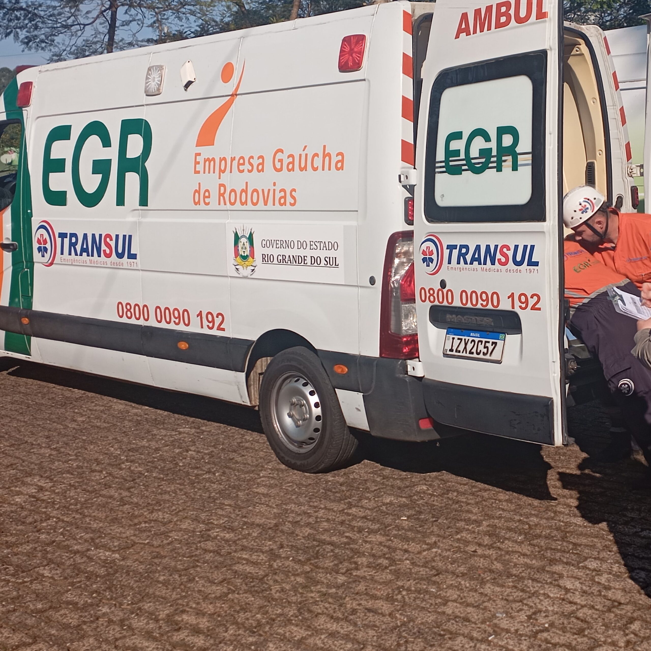 ambulância socorro EGR