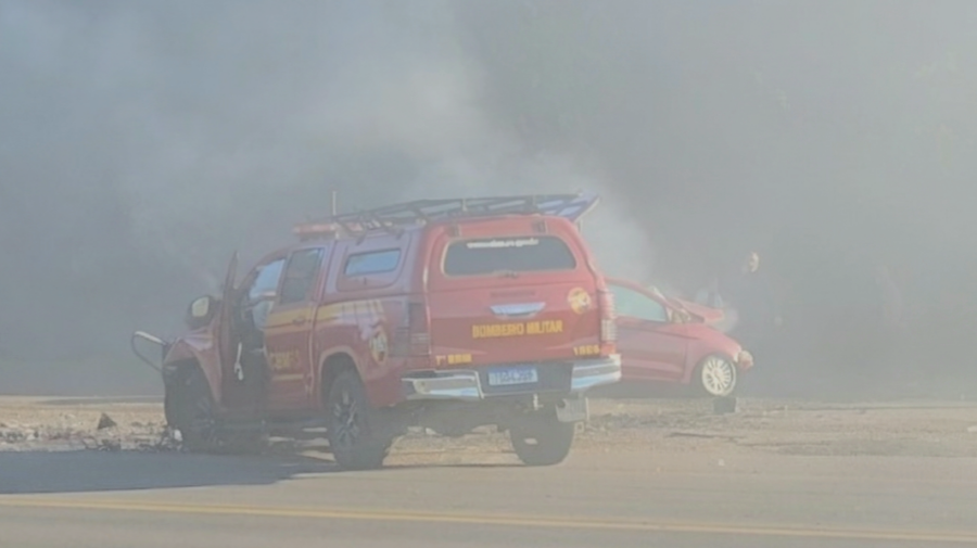 Bombeiros acidente 285 agora no valefvk
