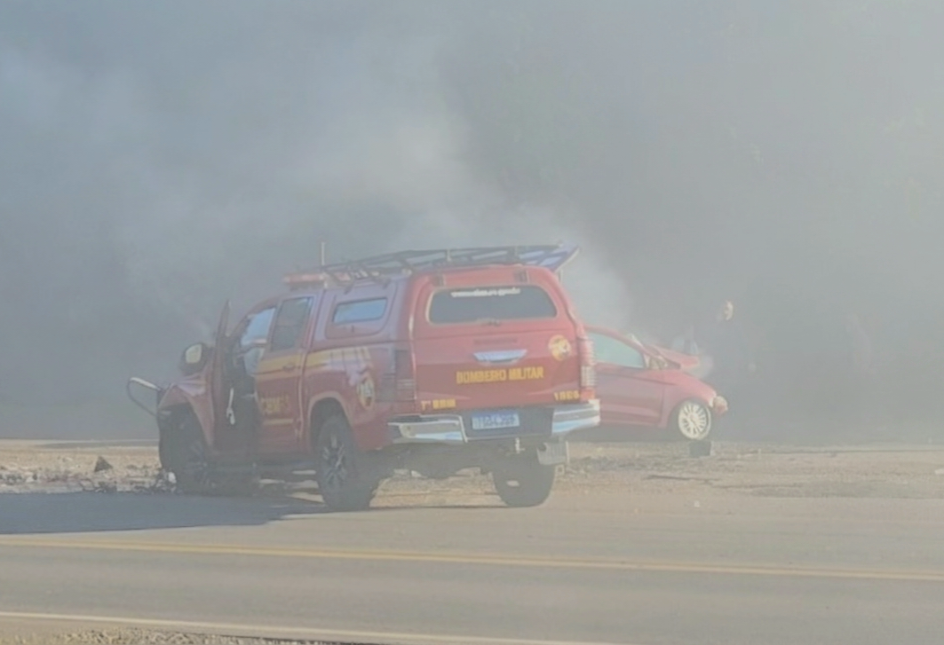 Bombeiros acidente 285 agora no valefvk