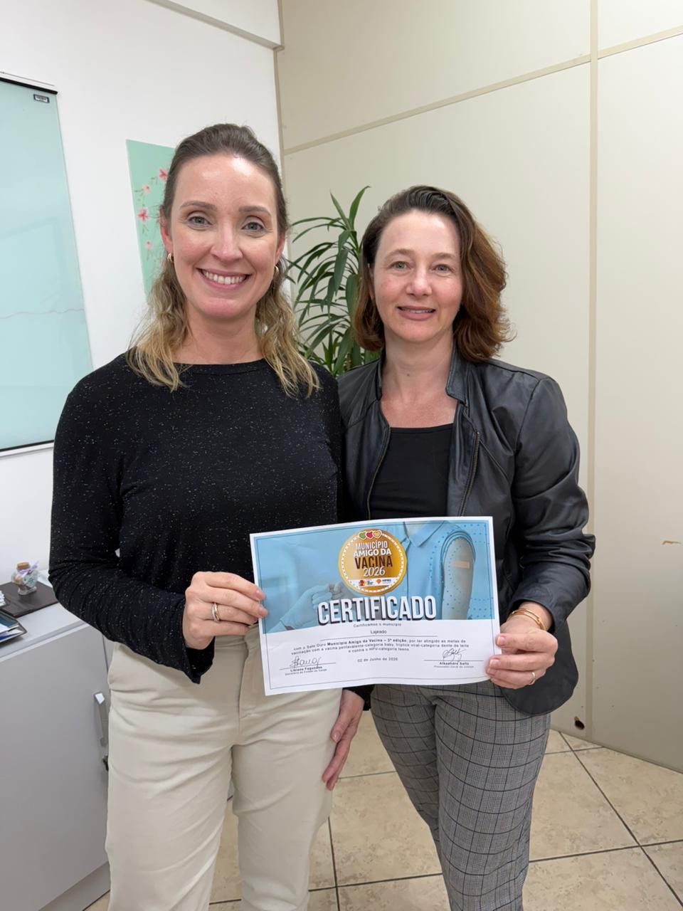 Certificado Selo Ouro