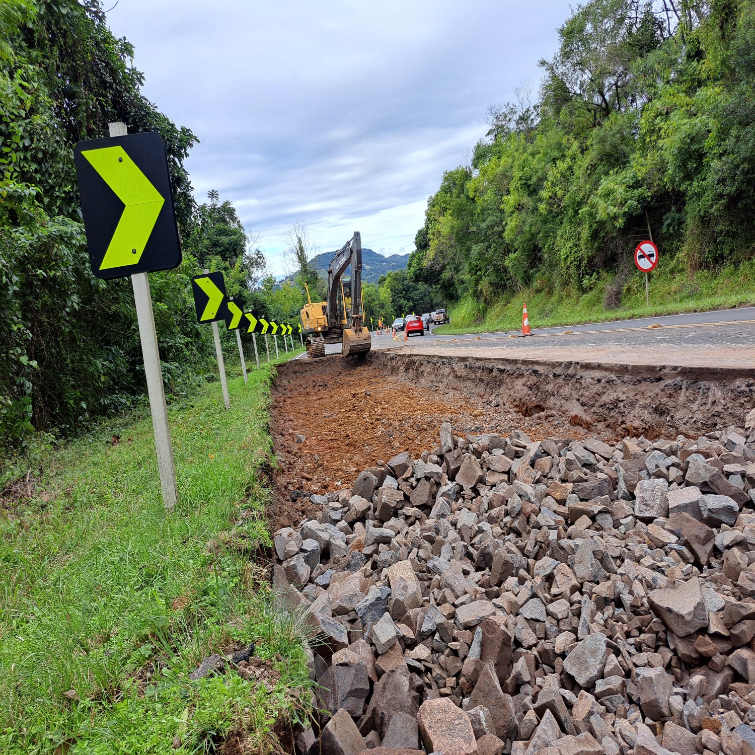 EGR realizará obras em 15 frentes de trabalho entre os dias 22 e 26 de junho – Divulgação EGR