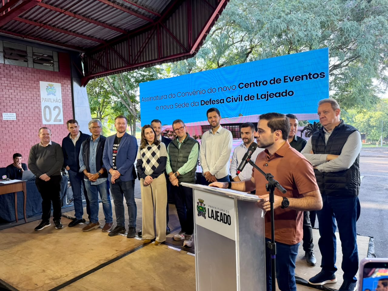 Projeto de revitalização – parque do imigrante Geral do palco