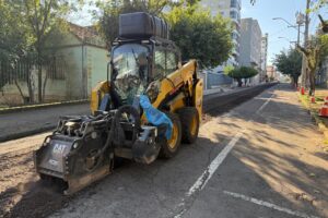 Rua Francisco Oscar Karnal – centro – fresagem