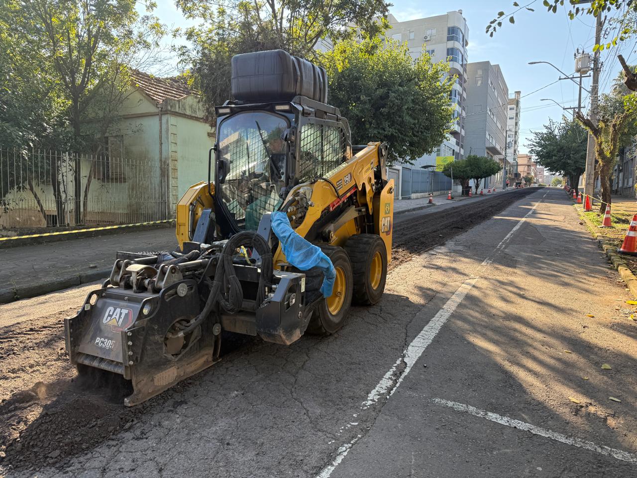 Rua Francisco Oscar Karnal – centro – fresagem