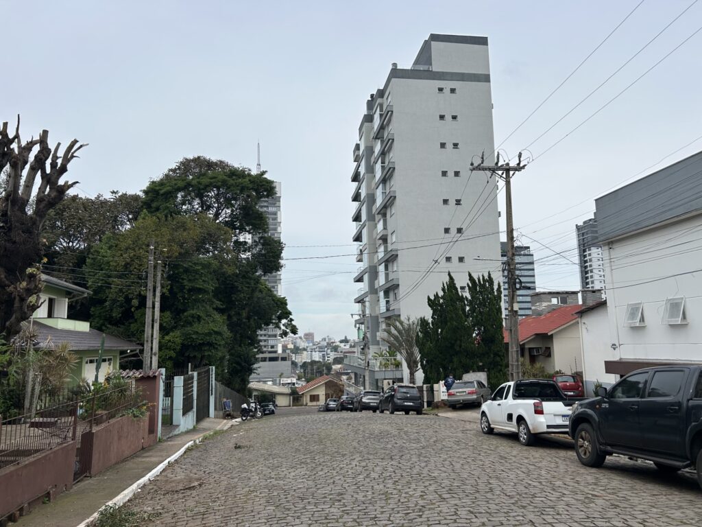 Rua José Inácio Teixeira – antes do capeamento asfáltico