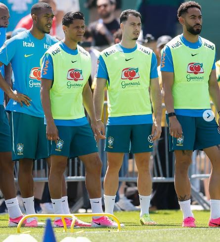 Seleção Brasileira treino