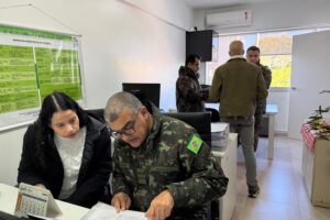 Visita Orientação técnica na Junta Militar
