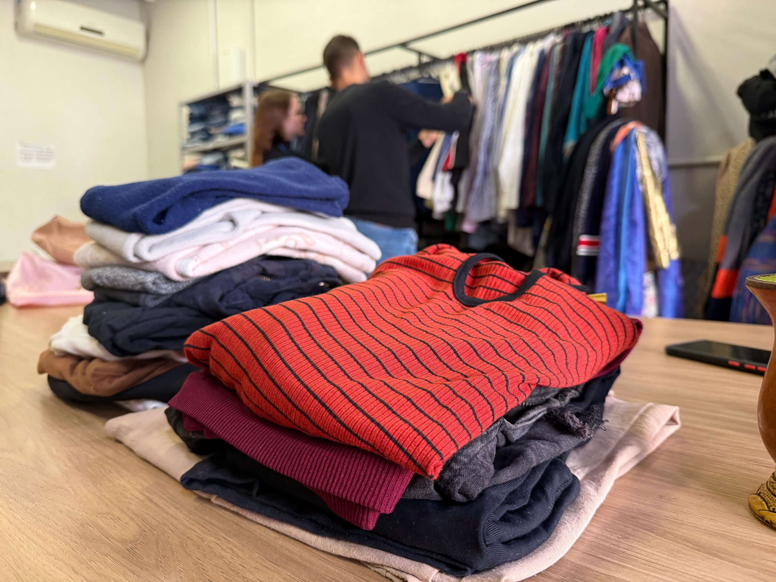 doações roupas inverno Lajeado Vestir e Ser