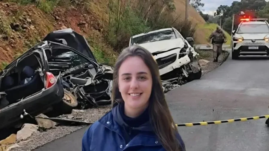 jovem morta acidente