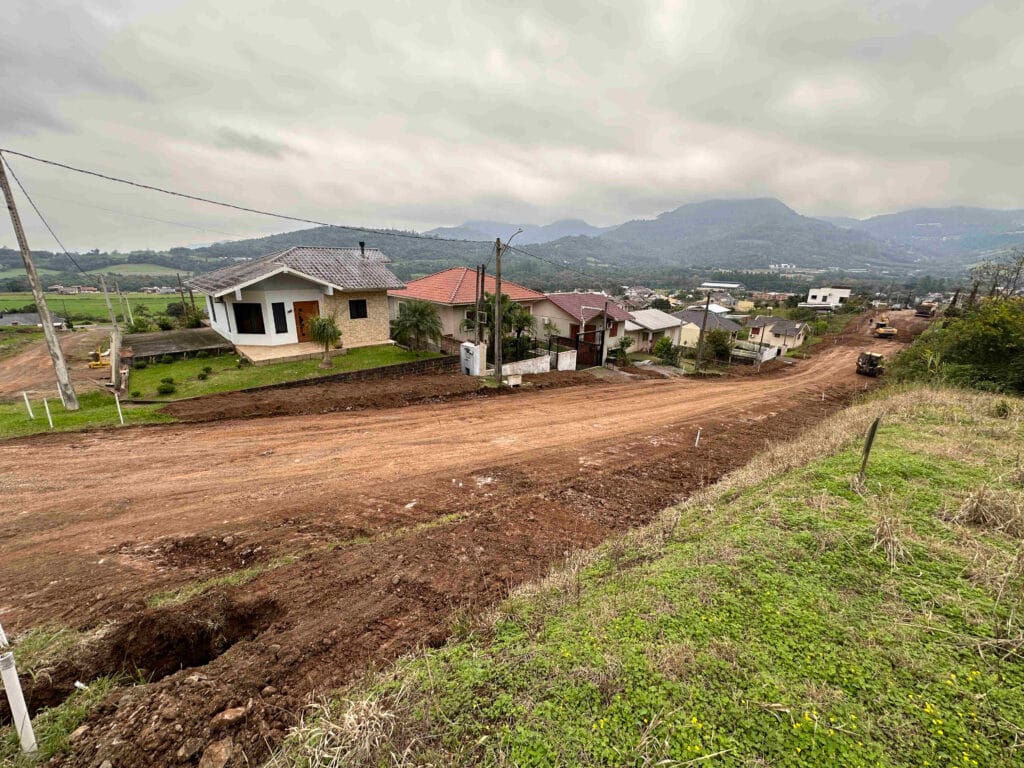 pavimentação via Westfália