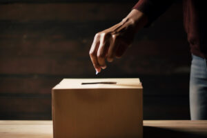 urna ilustrativa voto