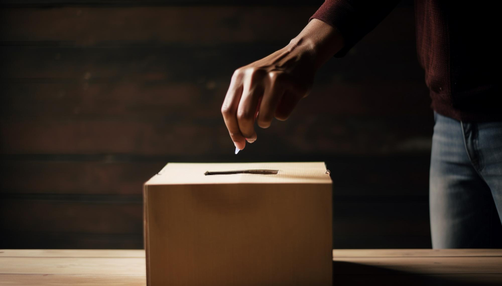 urna ilustrativa voto