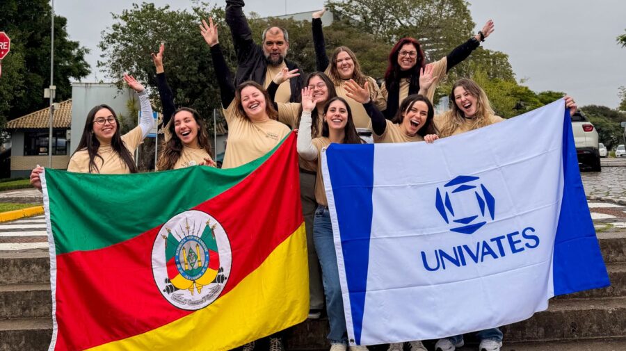 1) Grupo de rondonistas da Univates é composto por 10 pessoas – Crédito Pietra Darde – Univates