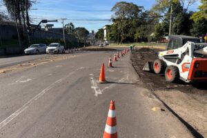 Fresagem entorno rodoviária