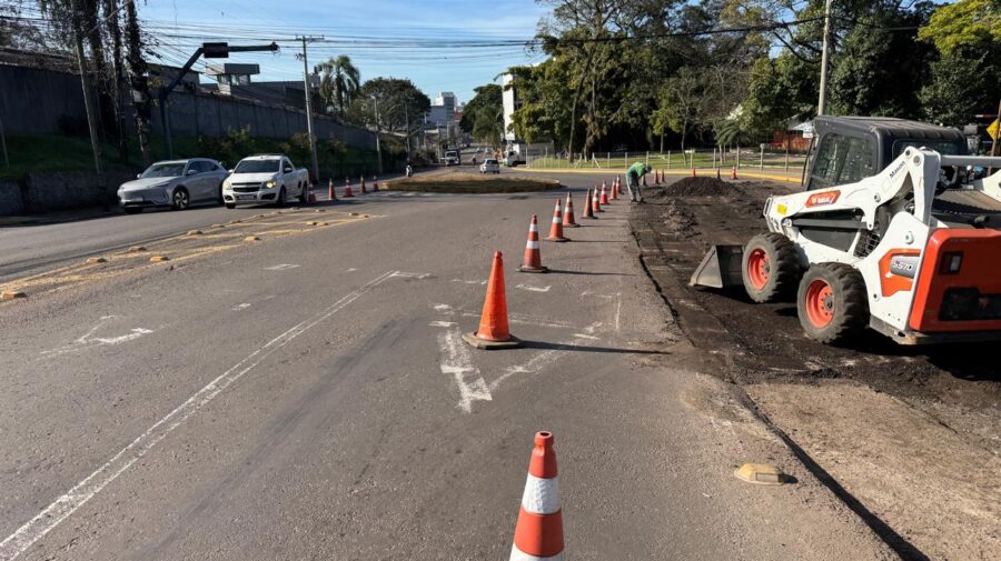 Fresagem entorno rodoviária