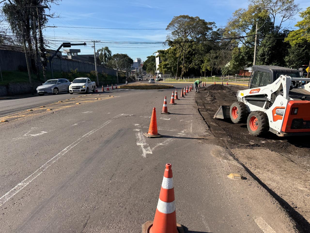 Fresagem entorno rodoviária