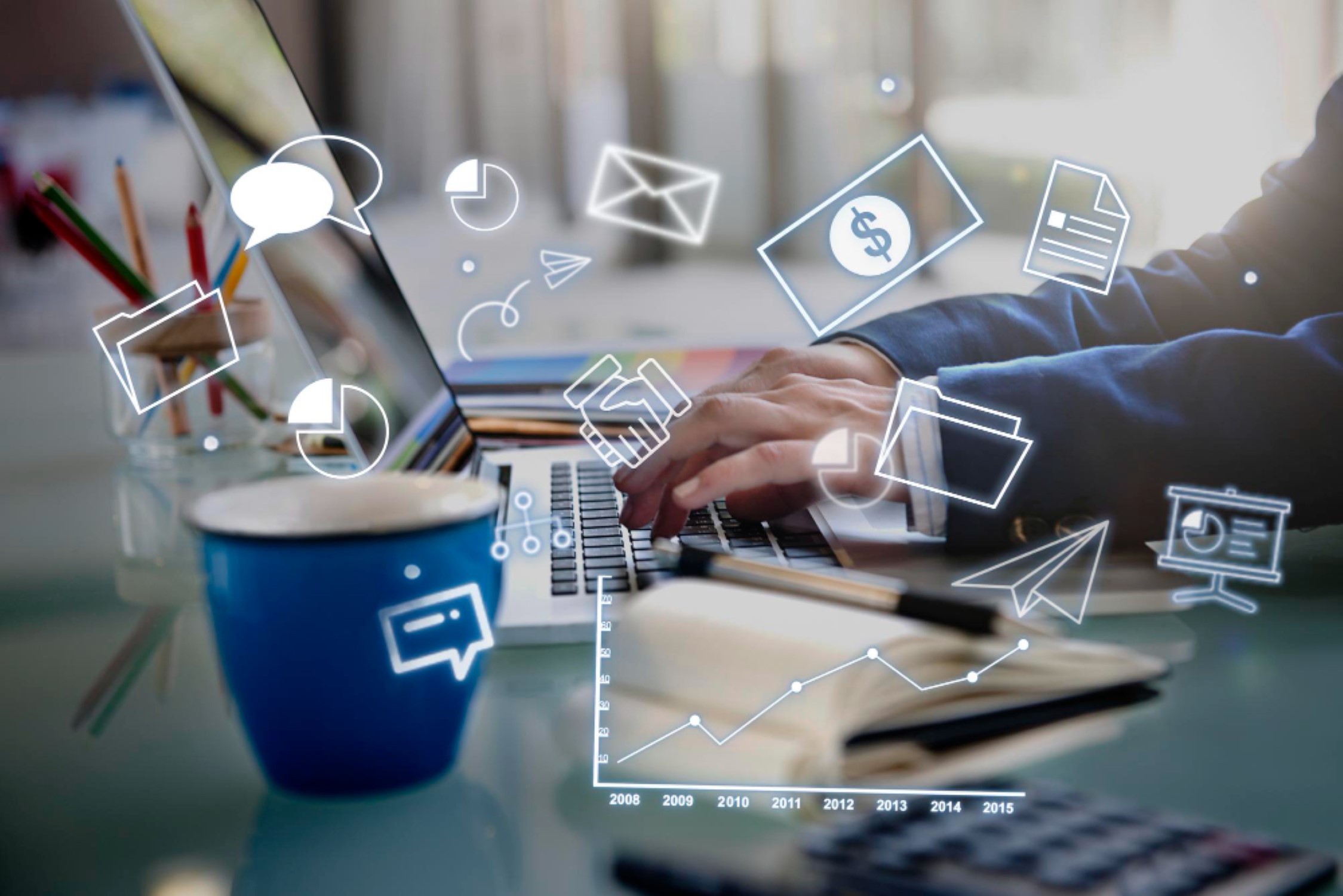 IA palataformas digitais negócios online tecnologia FreePik