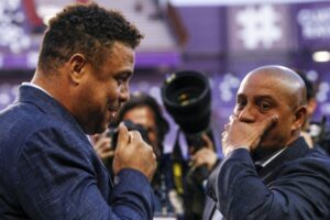 Ronaldo e Roberto Carlos jogadres