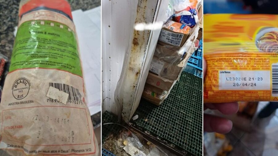 aLimentos impróprios estragados MPRS