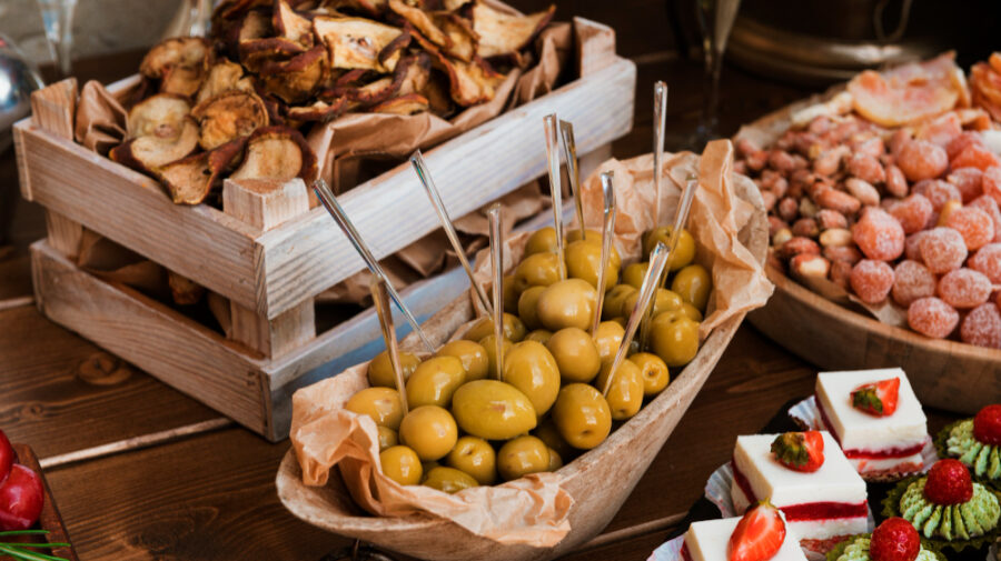 alimentos delícias mesa