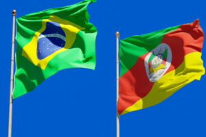 bandeira Brasil e RS 1