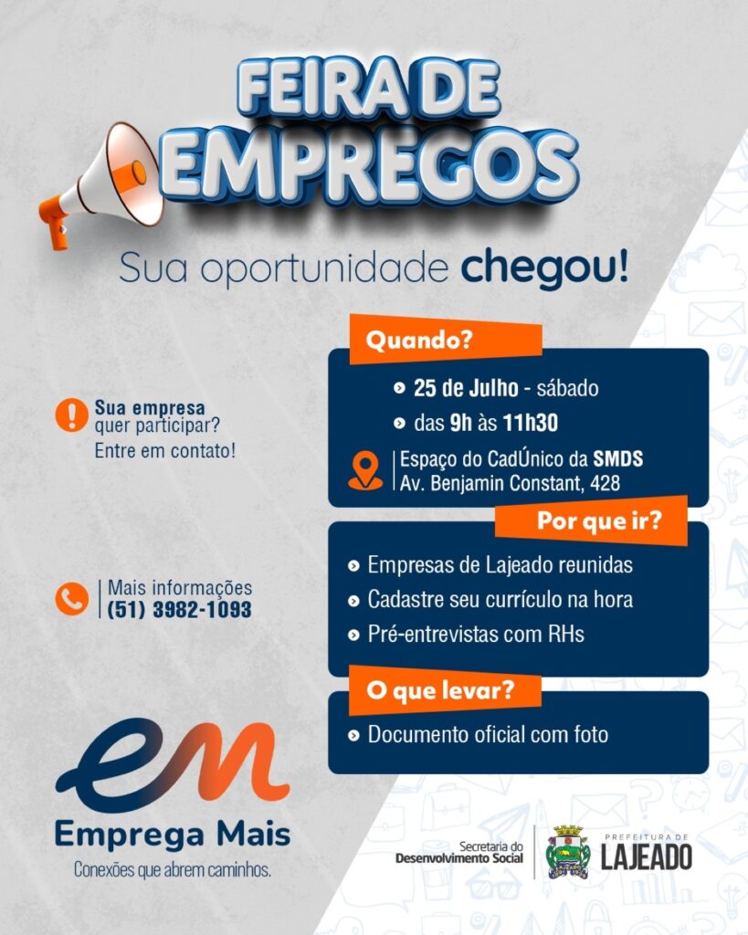 card – feira de empregos