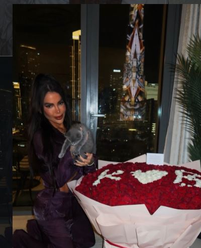 influencer queda prédio Dubai