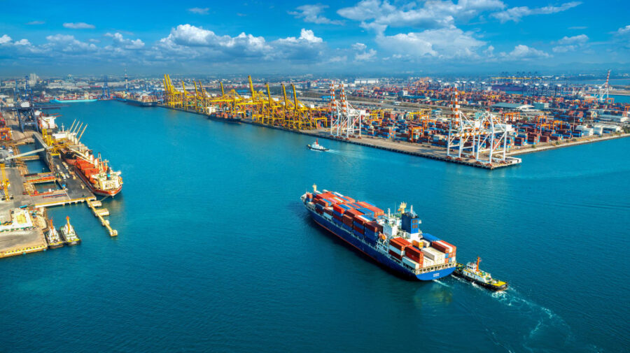 navio marinha exportação