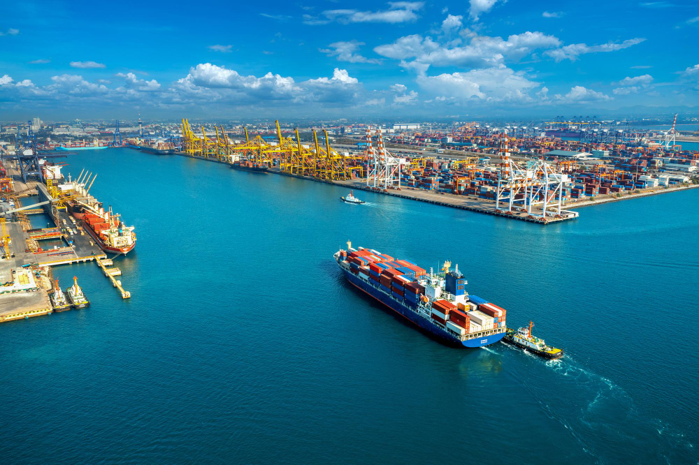navio marinha exportação