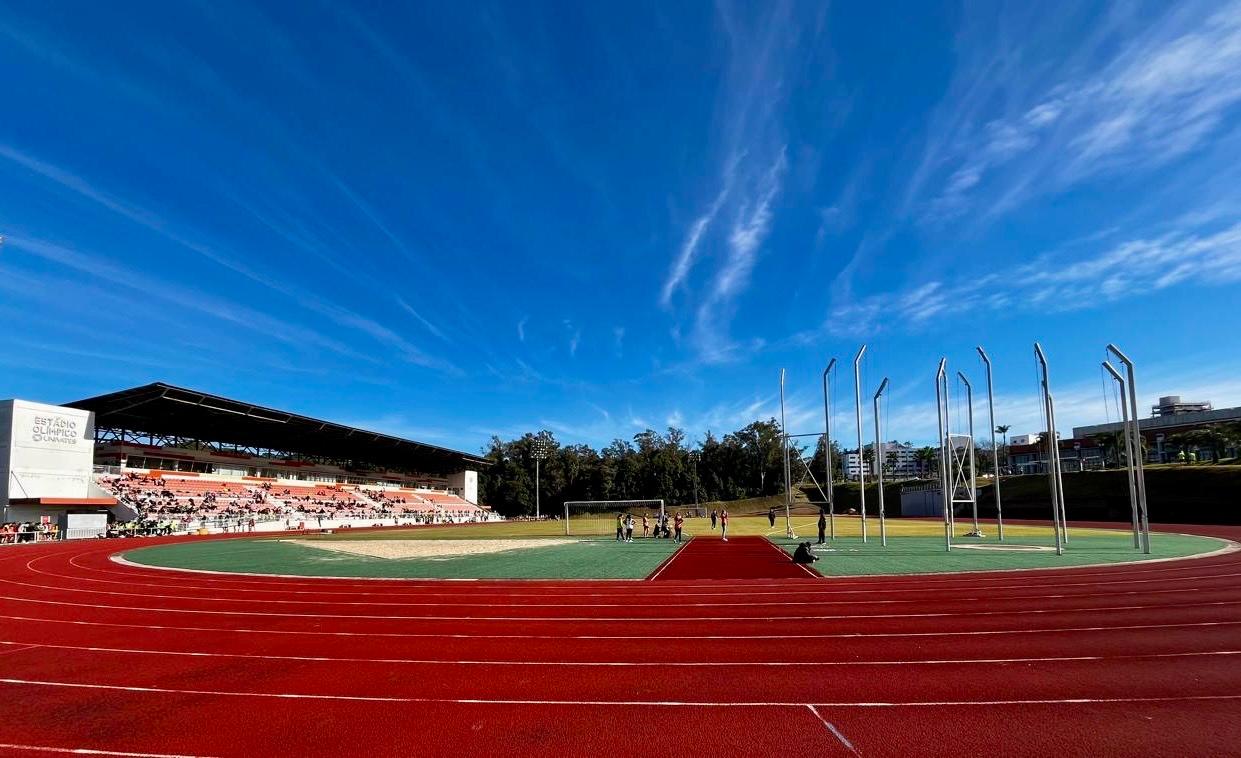pista atletismo estádio Univates